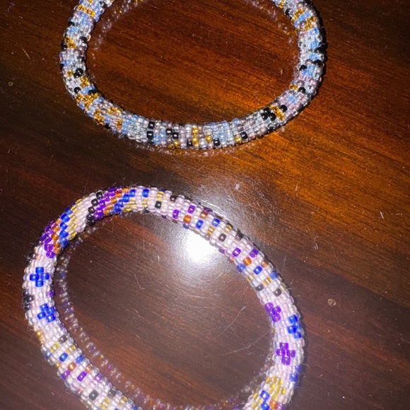 Sashko roll on Colorful Beaded Bracelets Set - Picture 3 of 3